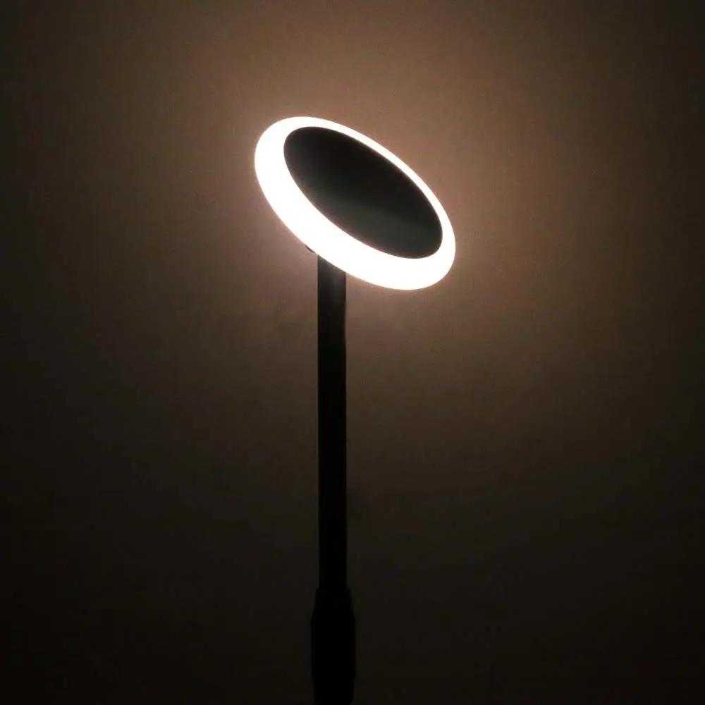 V-tac 8W LED įsmeigiamas/pastatomas lauko šviestuvas, juodas, 4000K, su saulės baterija