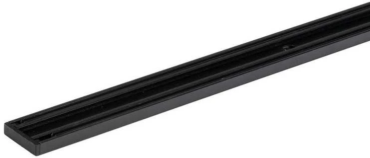 V-tac Magnetinių sistemų paviršinis bėgelis ULTRA THIN, juodas, 1m