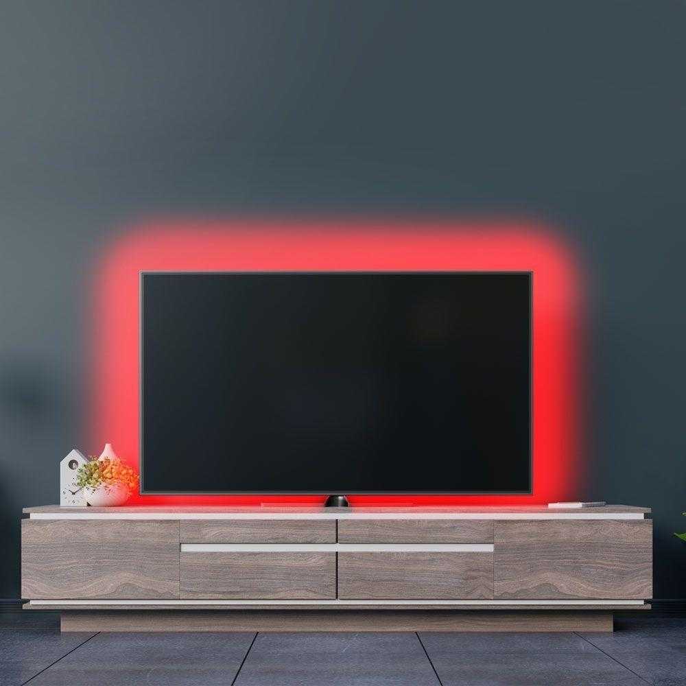 4W/m, 12V LED juosta V-TAC, RGB+3in1, IP65, suderinama su Amazon Alexa ir Google Home, 5m ilgio