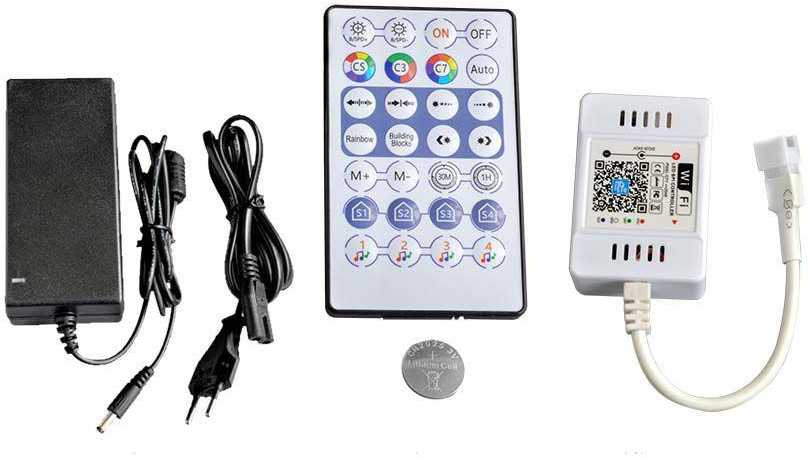 V-tac 13W/m LED juosta MAGIC, RGB, 24V, IP65, 5m, rinkinys