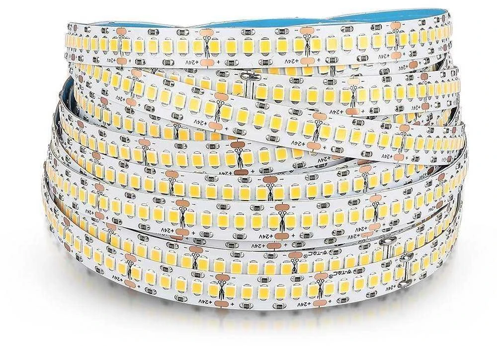 18W/m LED juosta, 24V, 240LED/m, 3000K, SAMSUNG LED chip, CRI95, 10m ritė