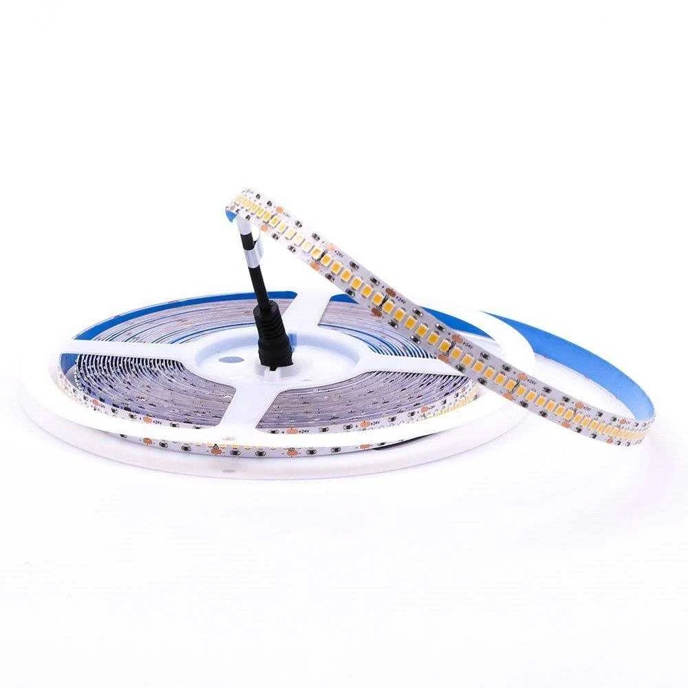 18W/m LED juosta, 24V, 240LED/m, 3000K, SAMSUNG LED chip, CRI95, 10m ritė