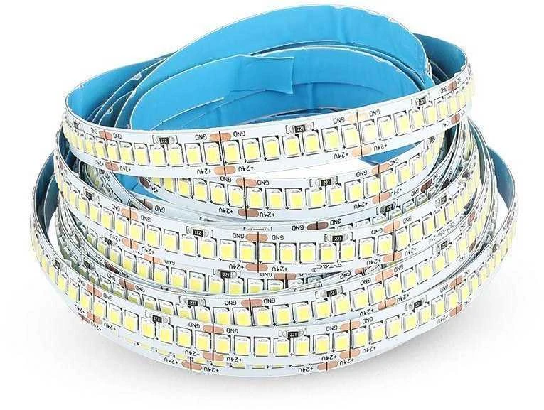 V-tac 18W/m LED juosta, 238 LED/m, 24V, 4000K, 5 metrų ritė