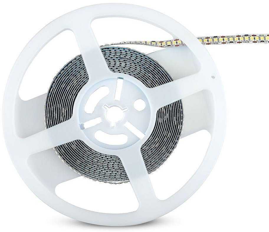 V-tac 20W/m LED juosta, 240 LED/m, 12V, 6500K, 5 metrų ritė