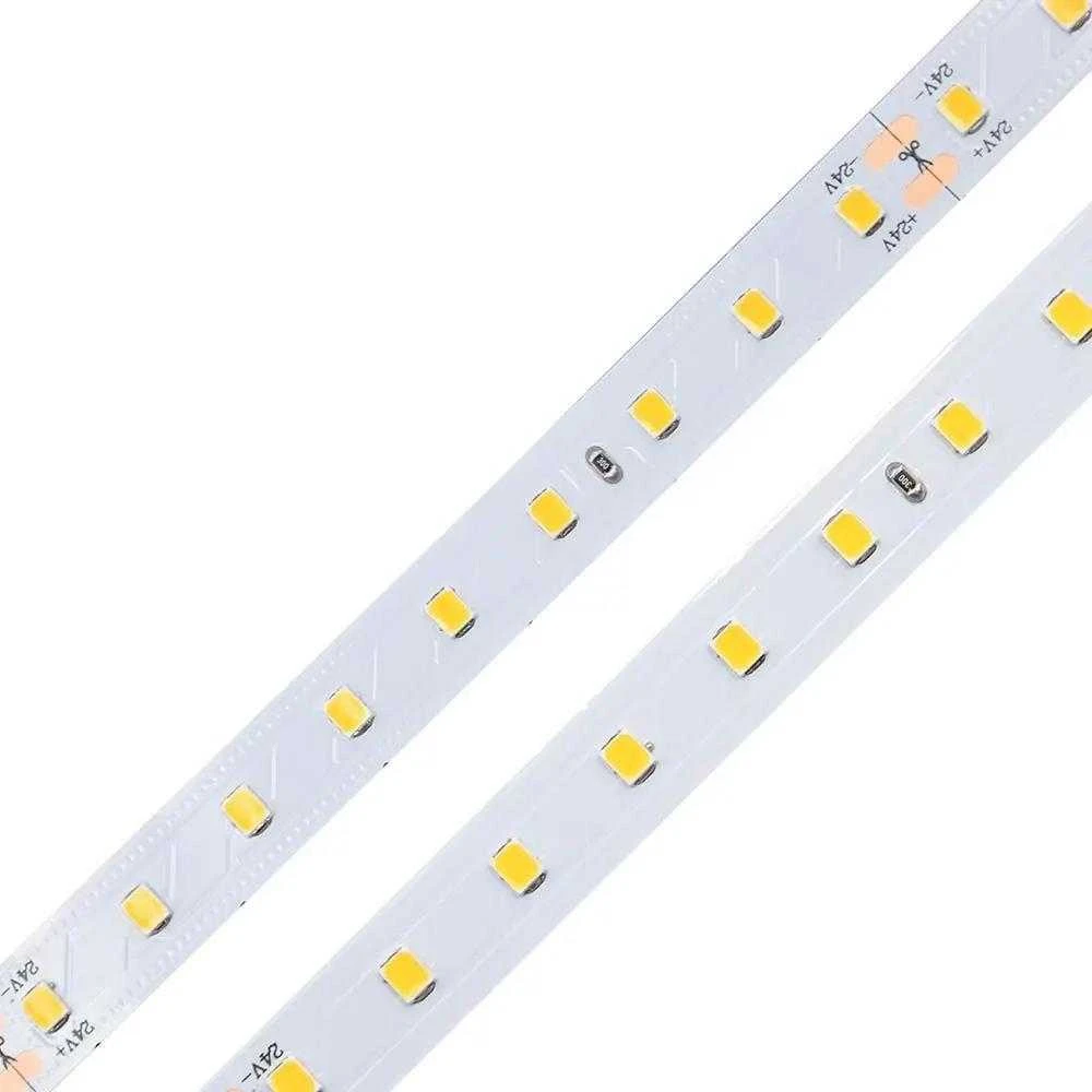 4W/m LED juosta V-TAC, 90 LED/m, 24V, 3000K, IP20, 5 metrų ritė
