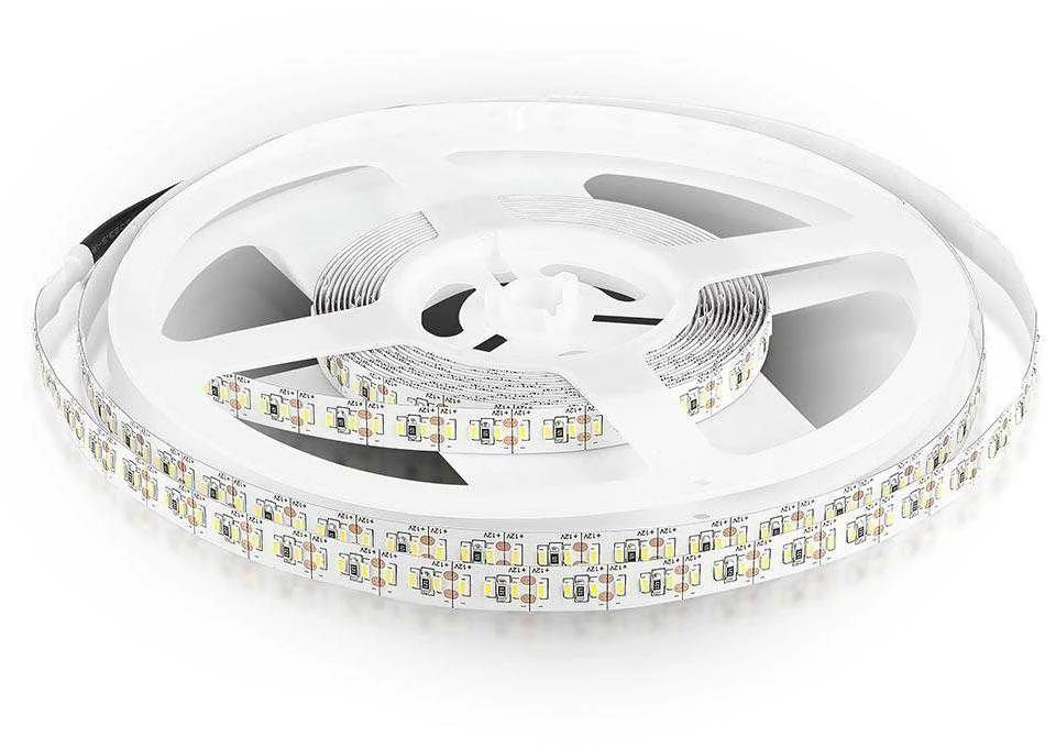 LED juosta 20 W/m V-TAC, 3014, 204LED/m (3000K) šiltai balta, neatspari drėgmei