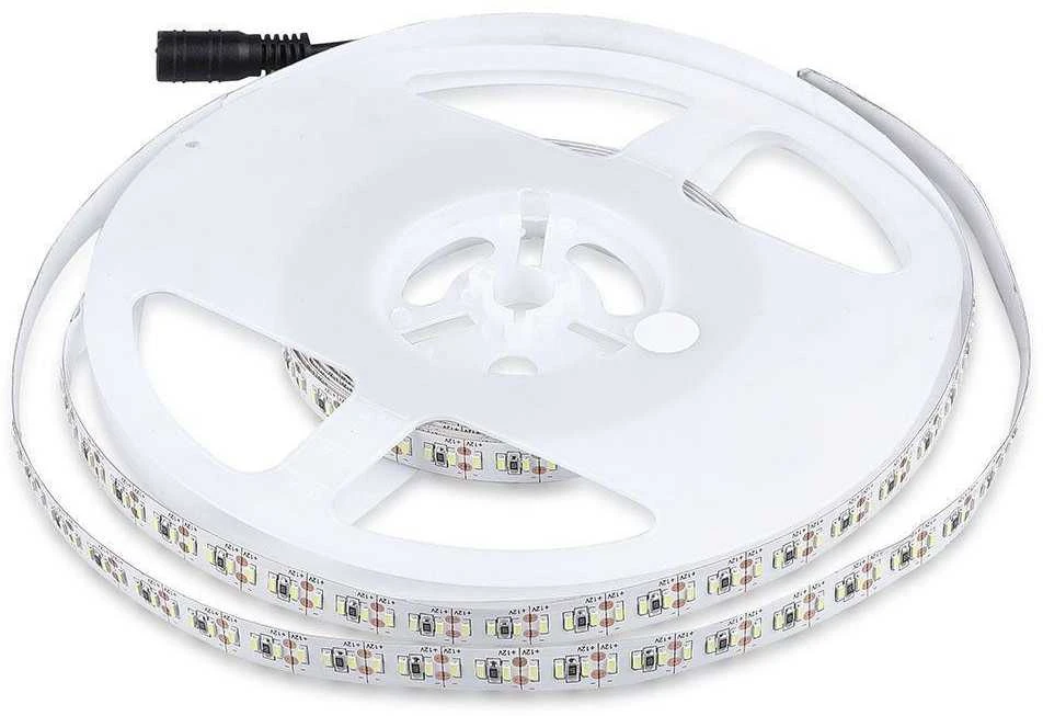 LED juosta 20 W/m V-TAC, 3014, 204LED/m (3000K) šiltai balta, neatspari drėgmei