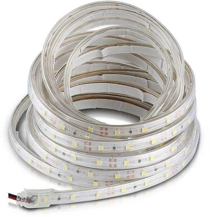 V-tac 3,2W/m LED juosta, 60LED/m, žalia šviesos sp., IP65, 5 metrų ritė