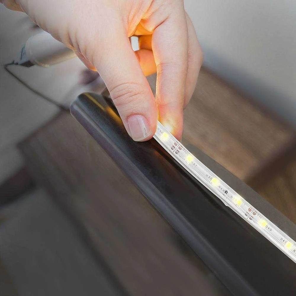 V-tac 5W/m LED juosta, 60LED/m, 12V, 3000K, IP65