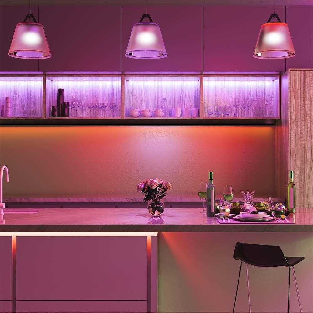 V-tac 12W/m LED juosta, 120LED/m, 24V, RGB, 5 metrų ritė