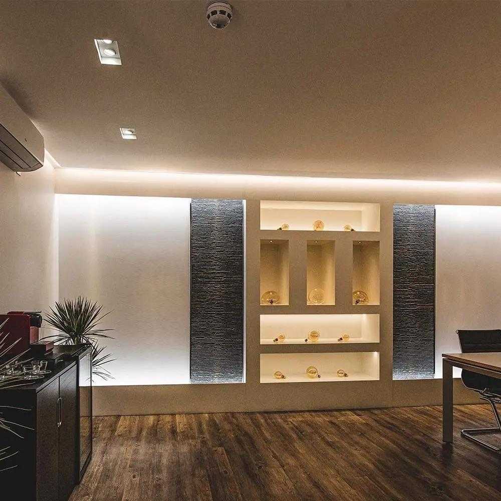 V-tac 8W/m LED juosta, 60LED/m, 4000K, IP20, 5 metrų ritė