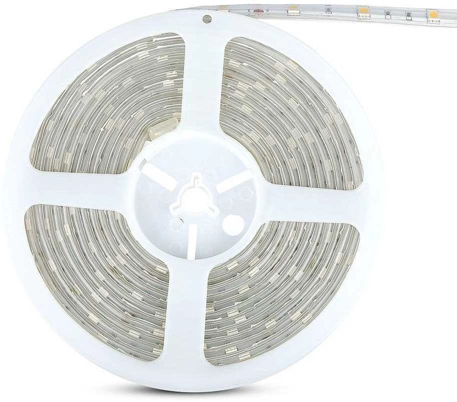 V-tac 4,8W/m LED juosta, 30LED/m, 4000K, IP65, 5m ritė