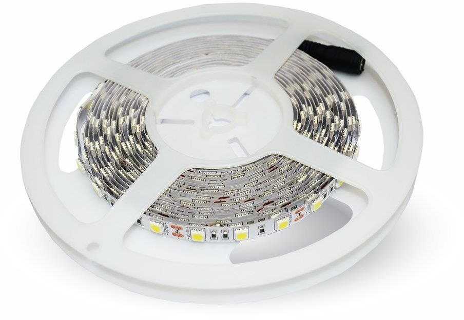 V-tac 10W/m LED juosta, 24V, 60LED/m, 6500K, 5 metrų ritė