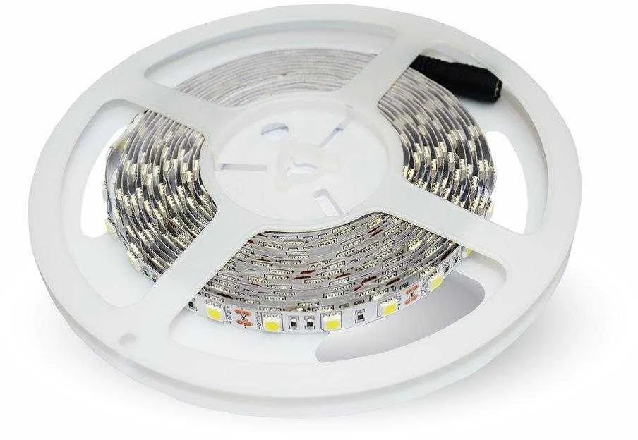 V-tac 10W/m LED juosta, 24V, 60LED/m, 4000K, 5 metrų ritė