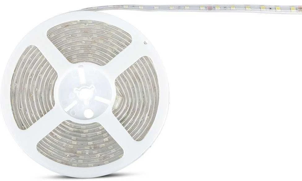 V-tac 10W/m LED juosta, 60 LED/m, 4000K, IP65, 5 metrų ritė