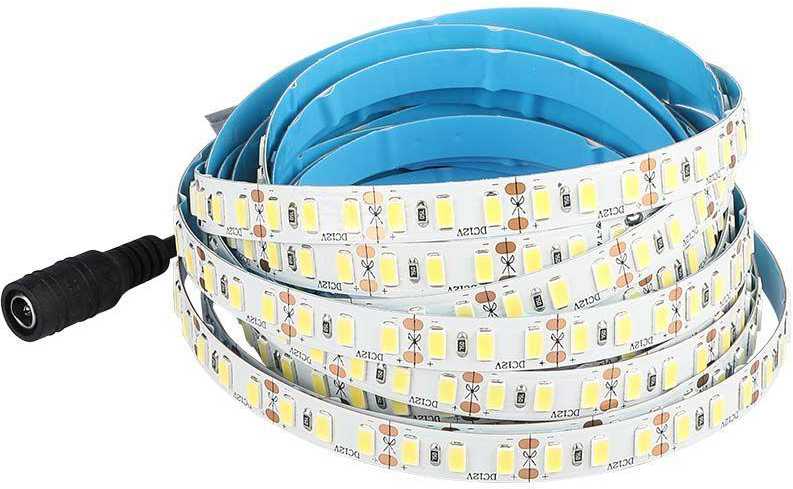 V-tac 20W/m LED juosta, 120LED/m, 12V, 3000K, IP20, 5 metrų ritė