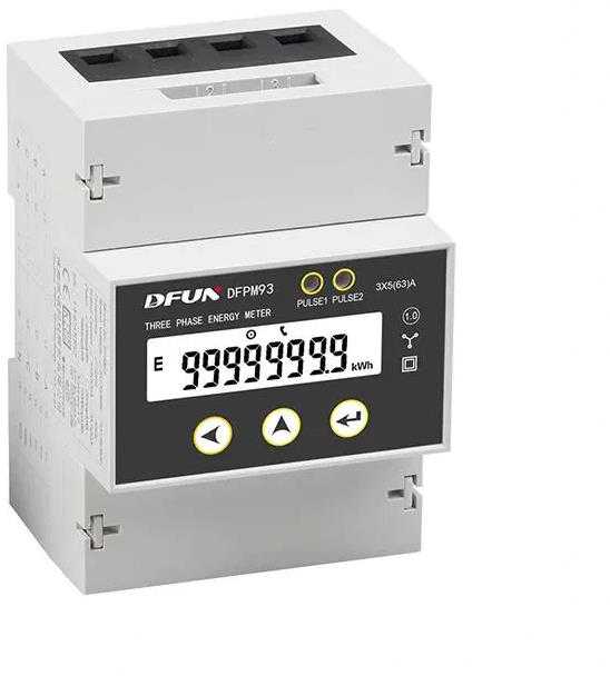 Energijos matuoklis trifazis V-TAC 3x230V/400V RS485