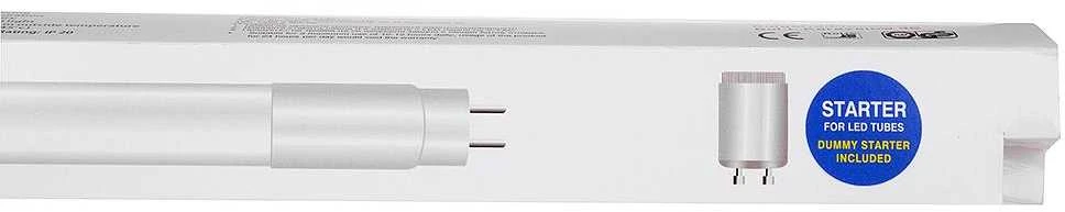 22W LED lempa T8 V-TAC 150cm, nano plastikas, 4000K(natūraliai balta)