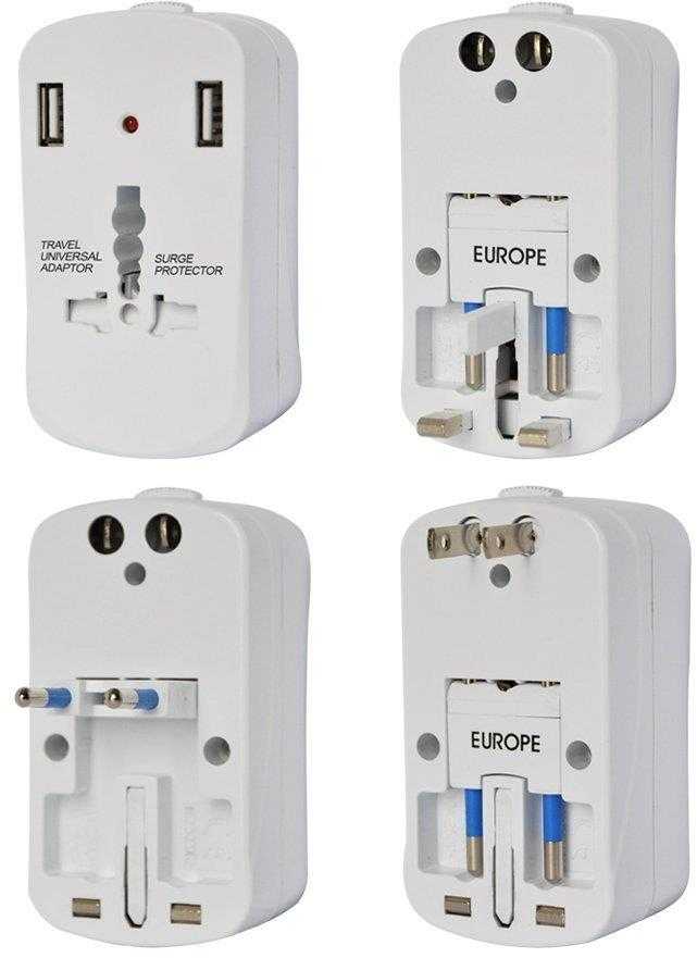 V-tac Universalus adapteris, 2usb