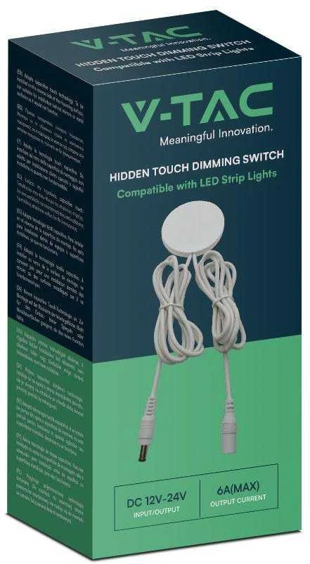 V-tac LED juostos sensorinis dimeris, 12-24V, baltas