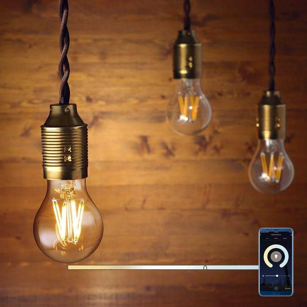 V-tac 7W LED lemputė, E27, suderinama su AMAZON ALEXA ir GOOGLE HOME, 2700-6500K