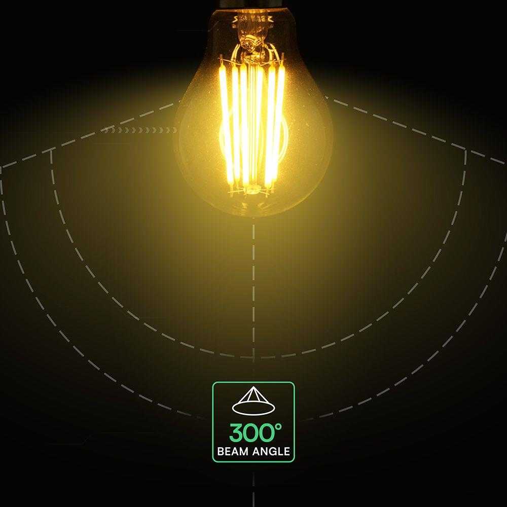 V-TAC LED lemputė 12W E27 A60 3000K 1521lm (3 vnt.)