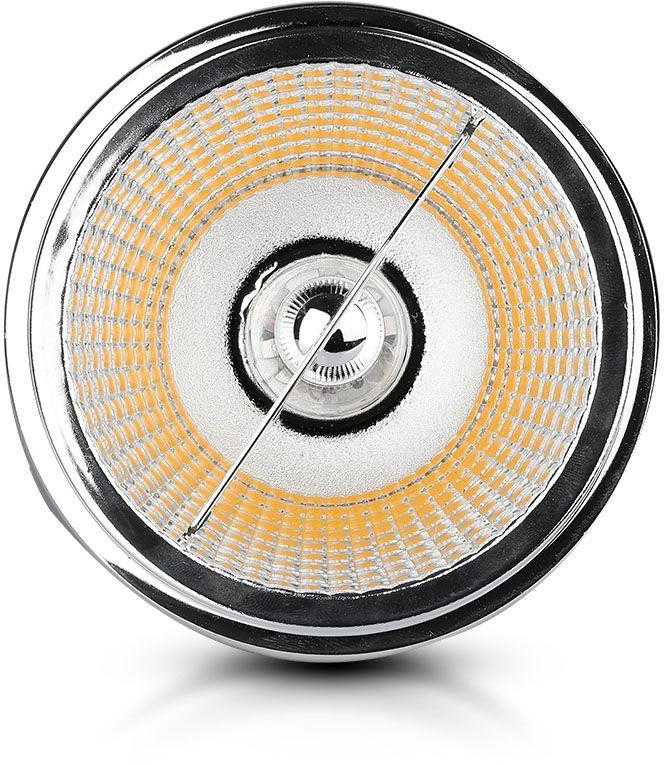 V-tac 20W LED lemputė, AR111, 6400K, keičiamas reflektorius 40°/20°