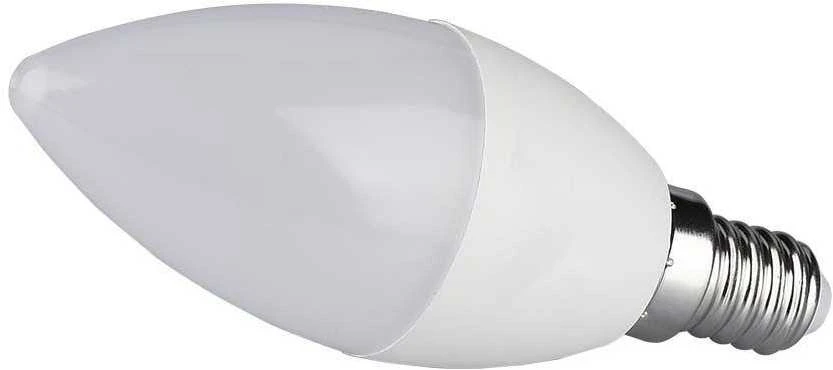 V-tac 2,9W LED lemputė, E14, žvakės formos, balta, 4000K