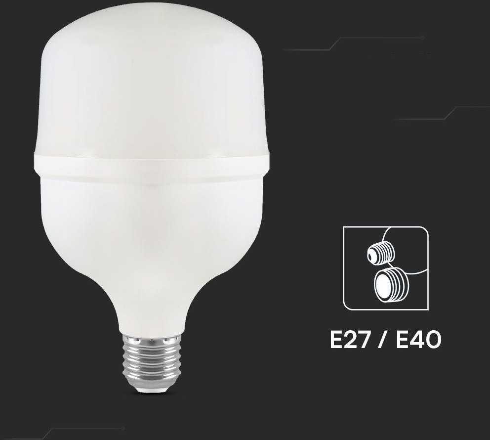 V-tac 30W LED lemputė, balta, T100, E27, 6500K