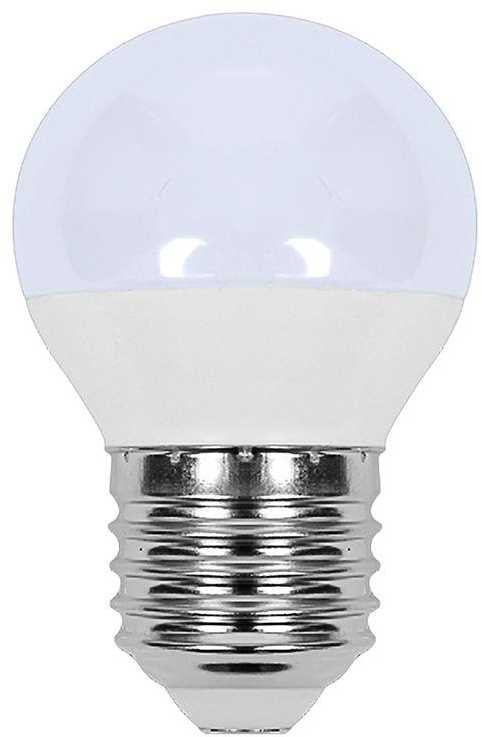 3,7W LED lemputė E27, G45, 6500K, 180°, CREE LED chip