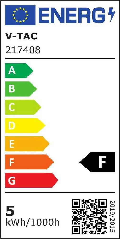 V-tac 4,5W LED lemputė, G45, E27, 4000K