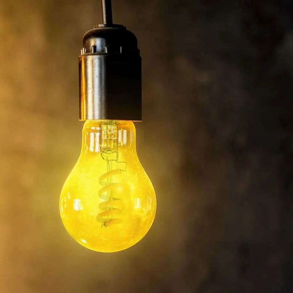 V-tac 4W LED filamentinė lemputė, E27, A60, 3000K