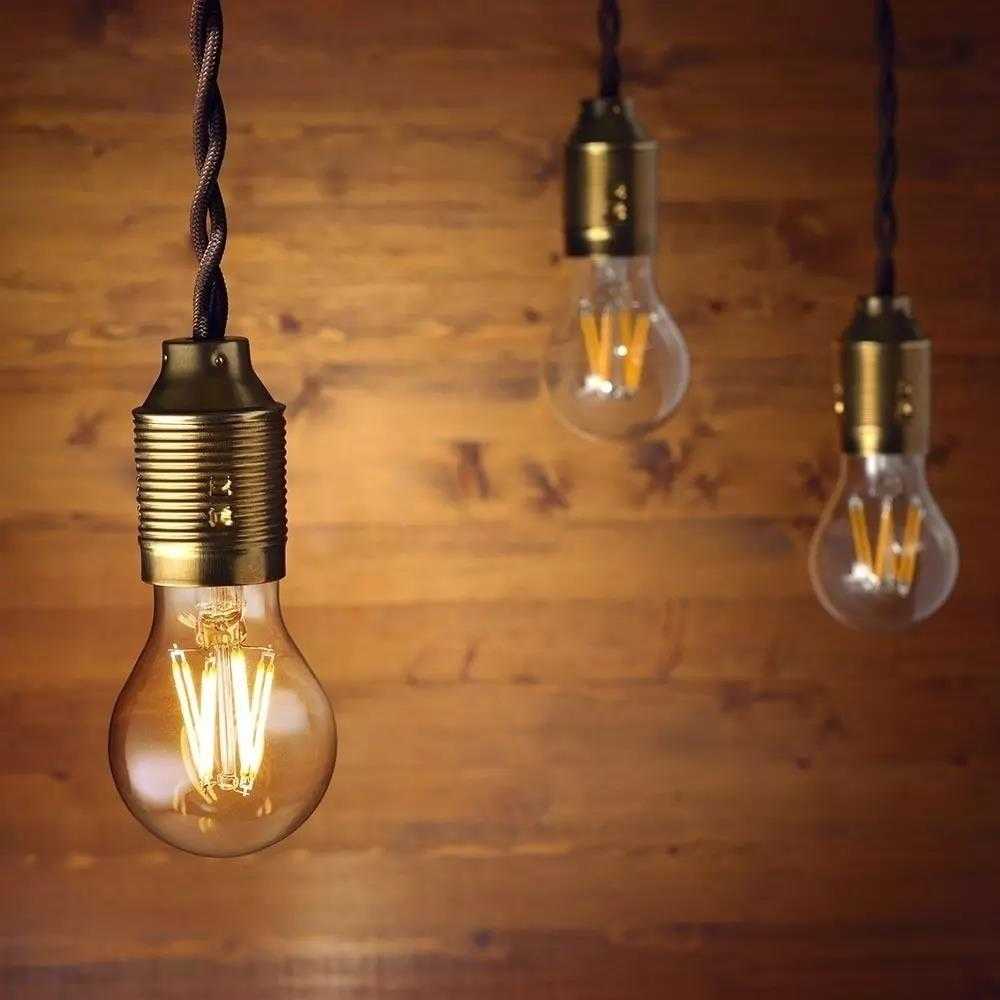 V-tac 4W LED filamentinė lemputė, A60, E27, 6500K