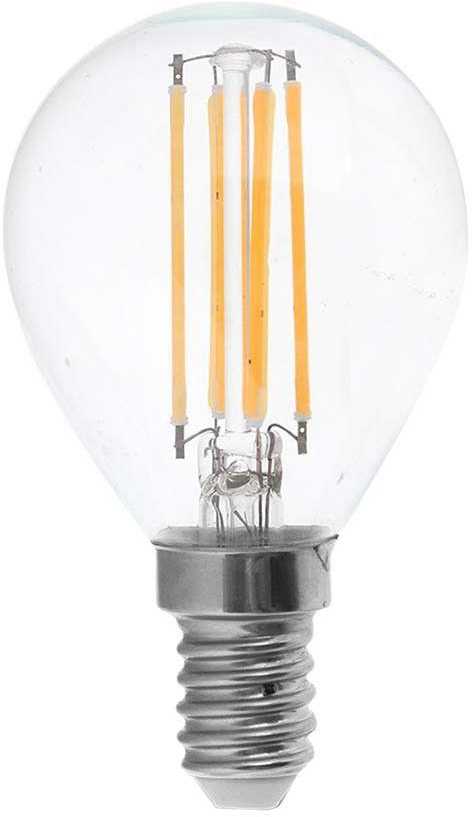 V-tac 6W LED filamentinė lemputė, P45, E14, 4000K