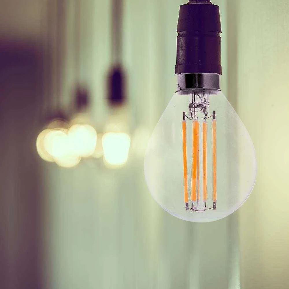 V-tac 6W LED filamentinė lemputė, E14, P45, 6500K