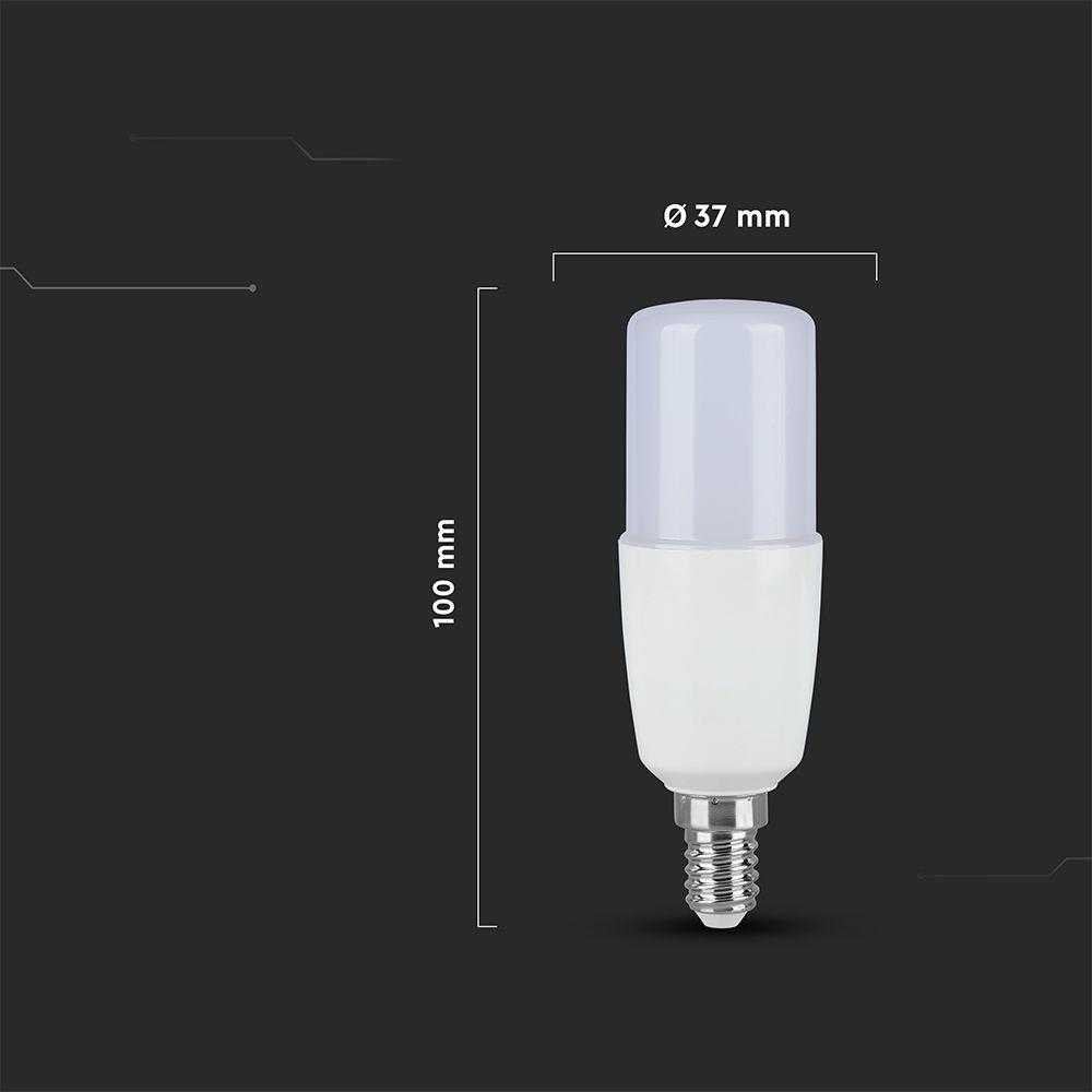V-tac 7,5W LED lemputė, T37, E14, 4000K