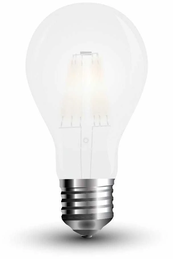 V-tac 8W LED COG lemputė, E27, A67, matiniu paviršiumi, 2700K