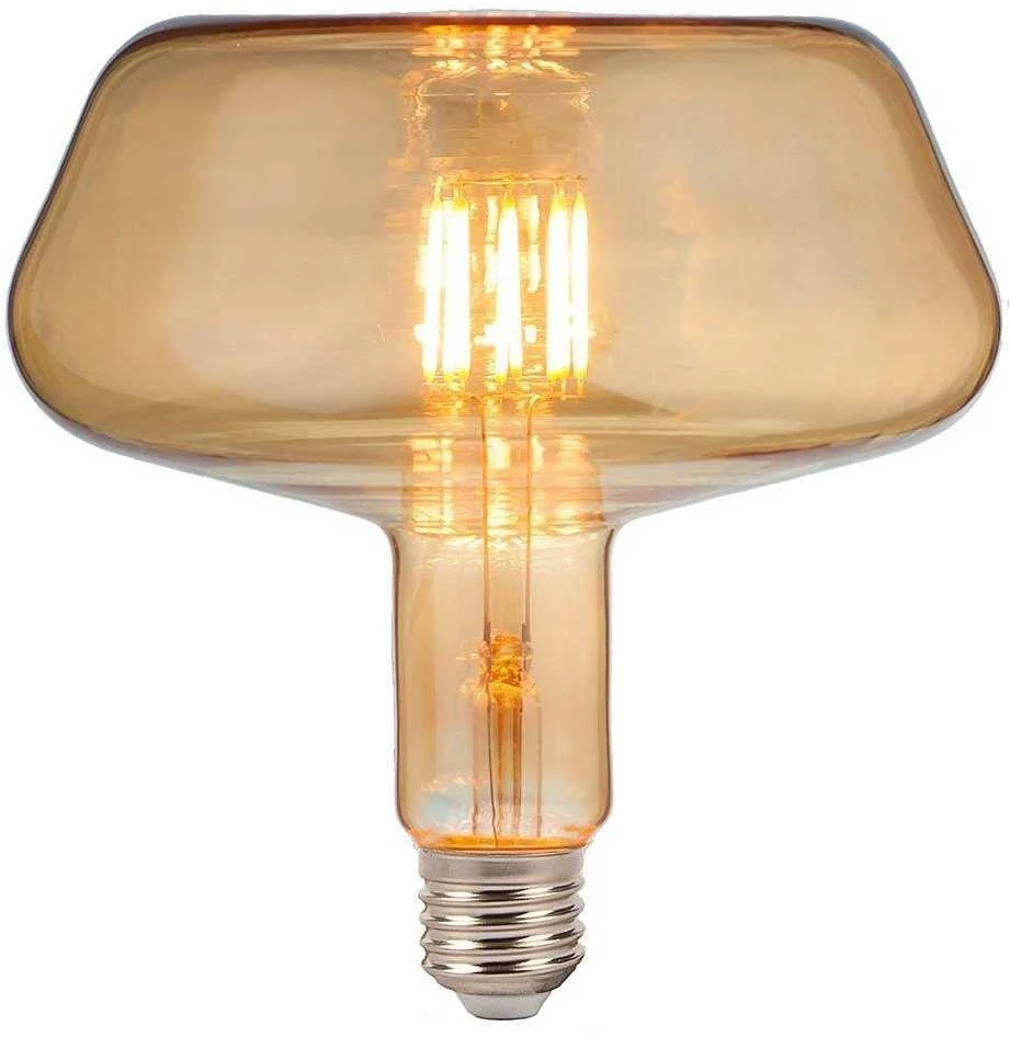 V-tac 8W LED filamentinė lemputė, E27, T180, gintaro sp., 1800K