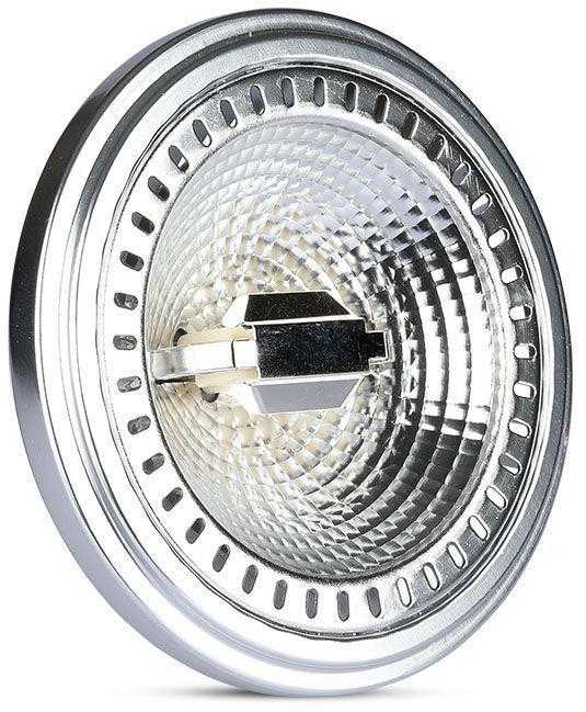 V-tac 12W LED lemputė, GU10, AR111, 6400K, dimeriuojama