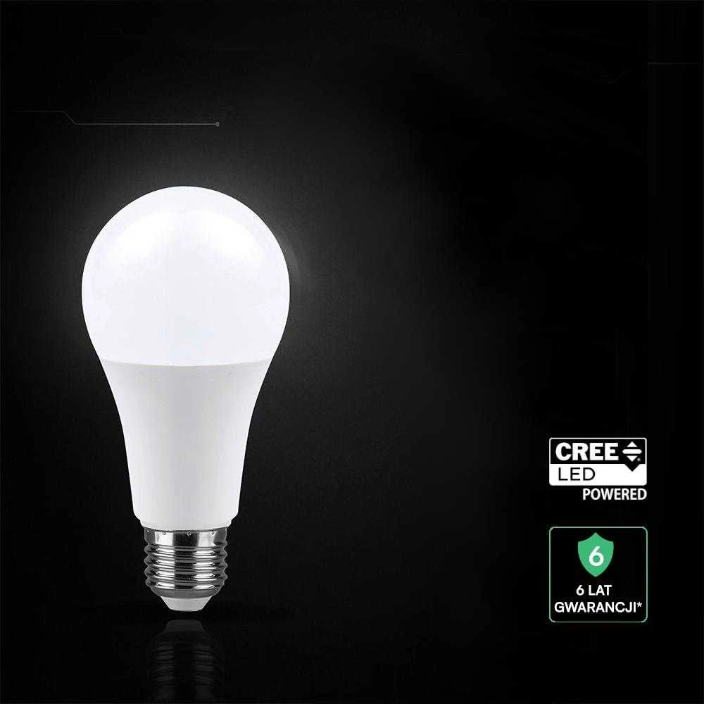 V-tac 15 W LED lemputė, E27, A65, 3000 K, 200°, CREE LED lustas