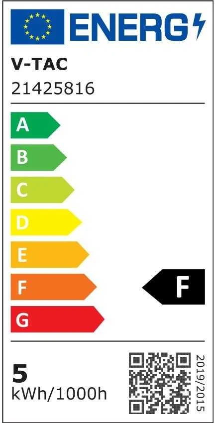 V-tac 4,5W LED lemputė, E14, žvakės formos, 4000K, 180°, CREE LED chip