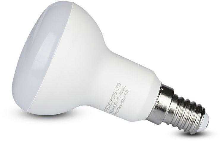 4,8W LED lemputė E14, R50, 4000K, 120°, CREE LED chip