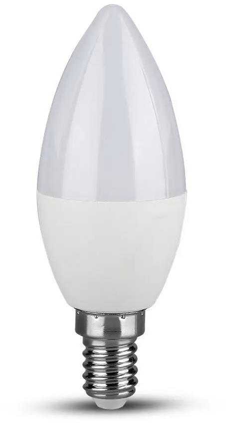 5,5W LED lemputė, žvakės formos, E14, 4000K, CREE LED chip, dimeriuojama