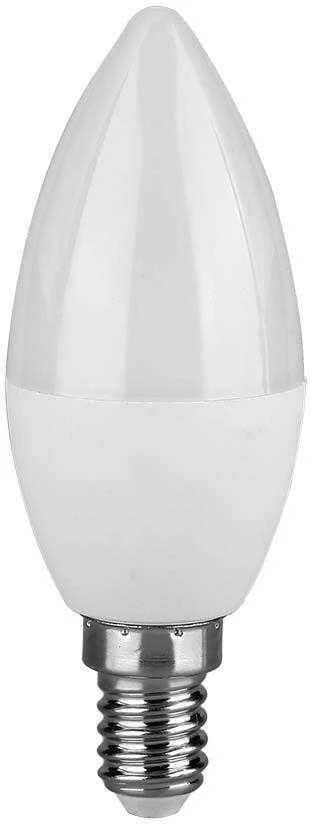 V-tac 6,5W LED lemputė, E14, žvakės formos, 6500K, 180°, CREE LED chip