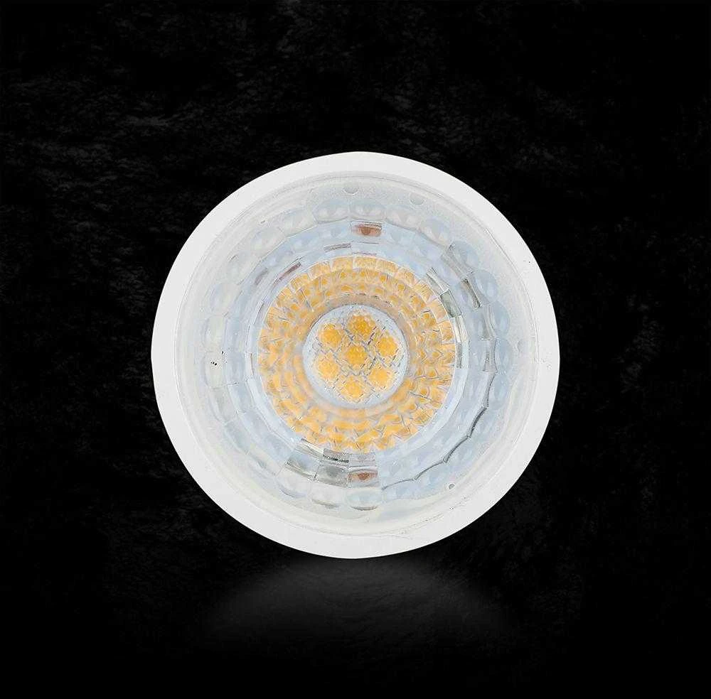 6W LED lemputė, GU10, 38°, 3000K, CREE LED chip