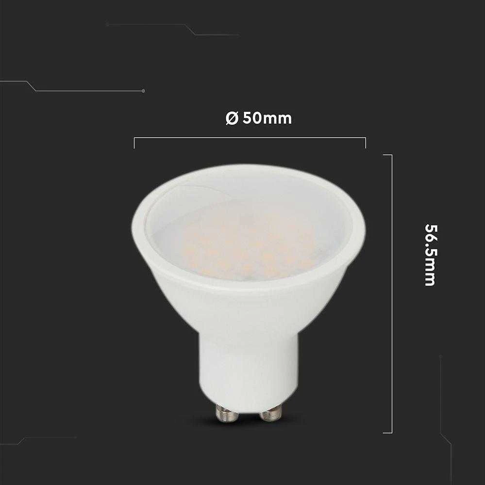 V-tac 10W LED lemputė, GU10, 4000K, 100°, CREE LED chip