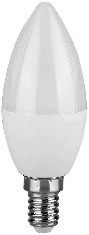 3,7W LED lemputė, E14, žvakės formos, 6500K, SAMSUNG LED chip