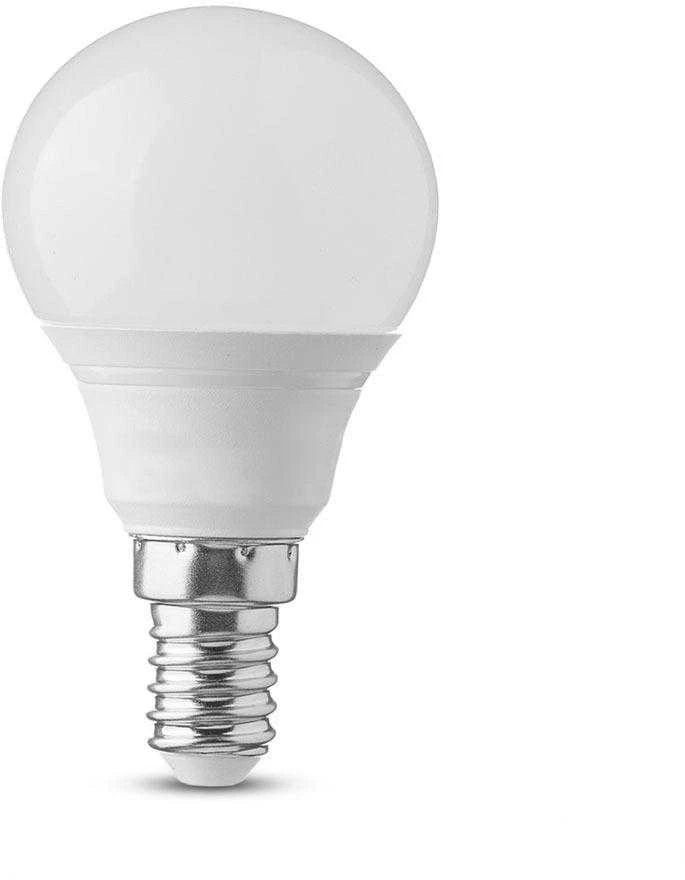 4.5W LED lemputė, P45, E14, termoplastikas, 4000K, SAMSUNG LED chip