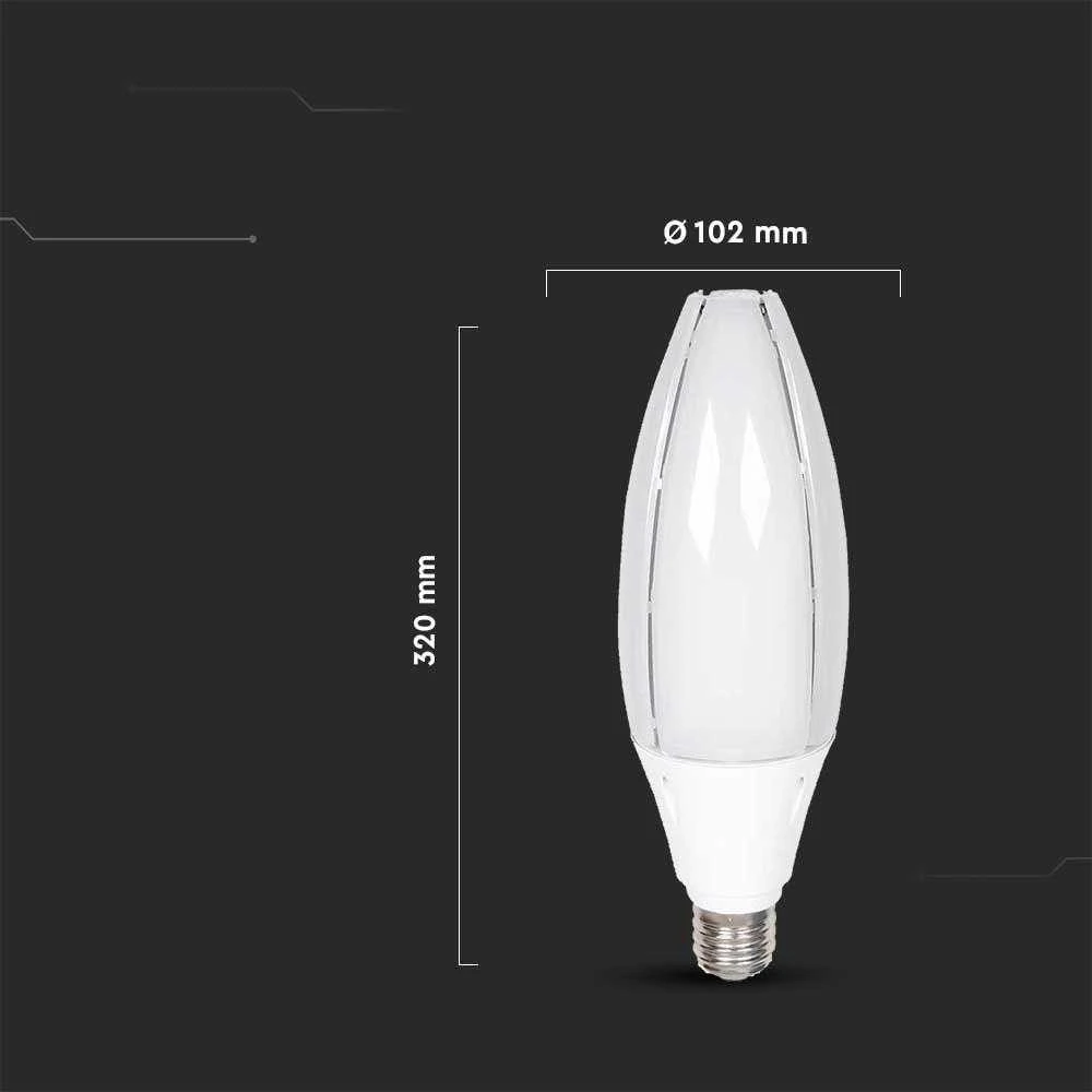 60W LED lemputė, E40, balta, 4000K, SAMSUNG LED chip