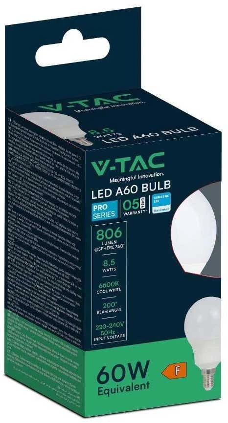 Samsung 8,5W LED lemputė, A60, E14, 4000K